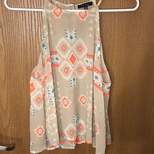 Racerback Tribal Tank